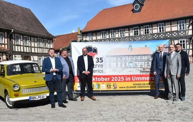 35 Jahre Wiedervereinigung: Ummerstadt ist Gastgeber für die Feierlichkeiten zum Tag der deutschen Einheit am 3. und 4. Oktober