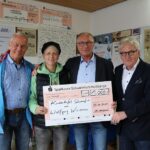 Nach dem Tennis kam die Idee: Weshalb Wolfgang Wiesenau als Privatperson 1000 Euro an die Schweinfurter Kindertafel spendete