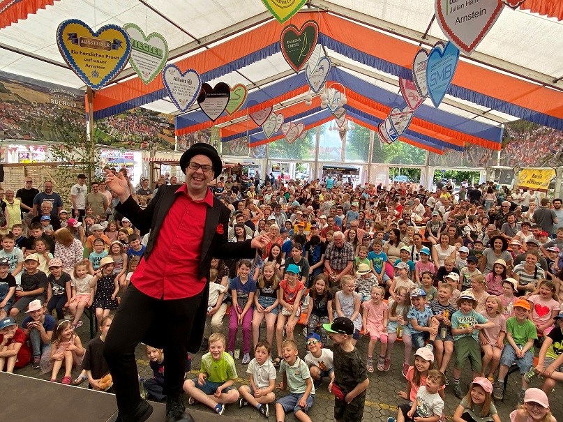 Ein Fest für die ganze Region: Das 58. Arnsteiner Bürgerfest lädt ein