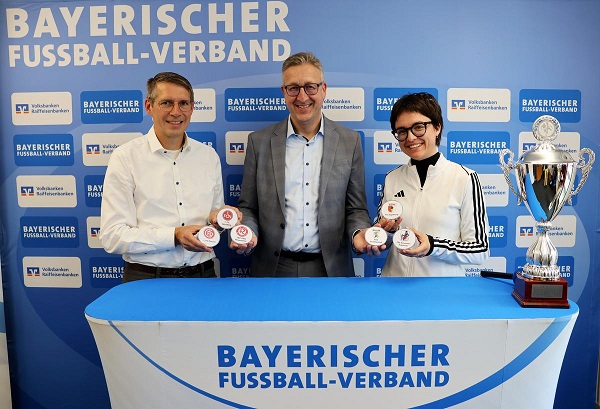 Für den Volksbanken Raiffeisenbanken-Pokal bei der DJK Schweinfurt wurde das Landesfinale ausgelost