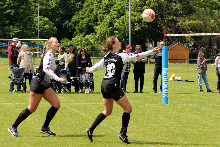 Vier Niederlagen, aber auch ein Sieg: So war das Faustball-Wochenende für den TV Oberndorf
