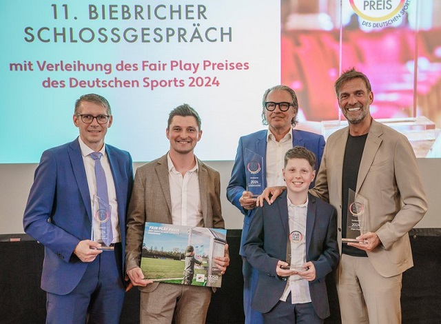 Fair Play Preis des Deutschen Sports für BFV-Kampagne „Bleibt’s entspannt am Spielfeldrand“