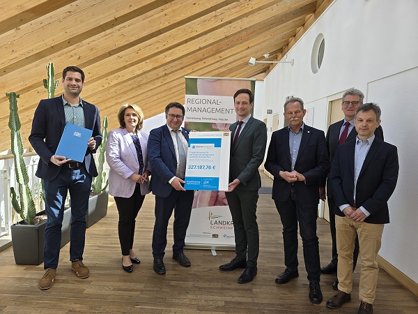 Zukunftsthemen im Landkreis Schweinfurt weiter voranbringen: Projektförderung des Bayerischen Wirtschaftsministeriums