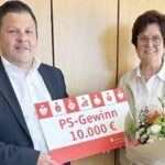 Glücksfall in Werneck: Edeltraud Baumgartl hat 10.000 Euro beim PS-Sparen gewonnen