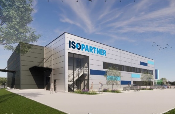 Goldbeck und Isopartner feiern Richtfest der neuen Produktionshalle in Volkach