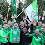 Die grün-weißen Bomber feierten die ganze Nacht: Die allerletzte Sekunde in Grettstadt brachte Büchold die Relegation – FOTOS & FILM