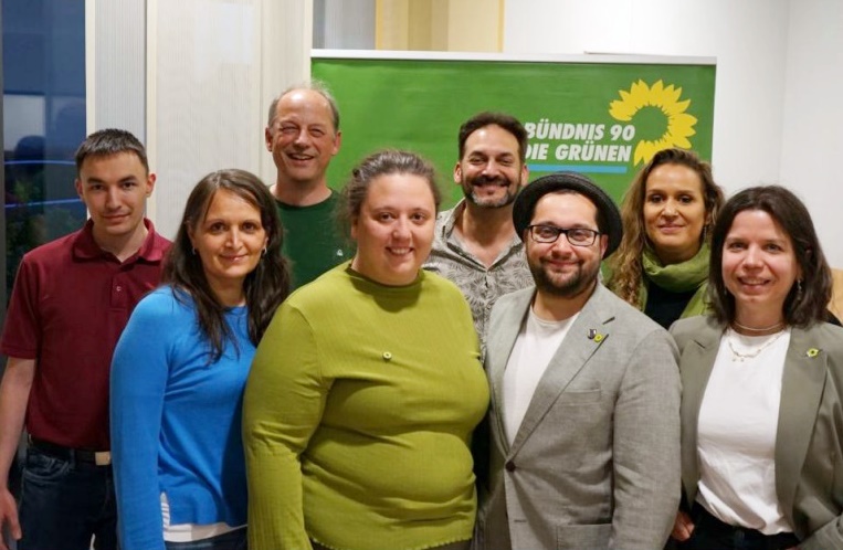 Grüner Kreisverband Schweinfurt mit neuem Vorstand – Abschied von Walter Rachle nach über 35 Jahren Vorstandsarbeit