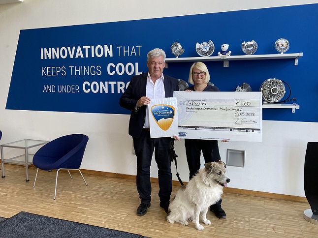 Horton Europe unterstützt das Kinderhospiz Sternenzelt mit einer Mitarbeiterspende