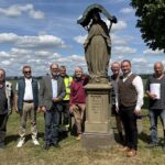 Weiterer Schritt zum Erhalt der Bildstöcke: Die Marienstatue Richtung Röthlein wird saniert