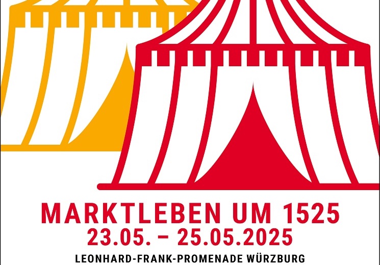 Großer Mittelaltermarkt an der Leonhard-Frank-Promenade – und auch das „Fair liebt Kunst-Festival“ lockt nach Würzburg