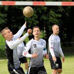 Die Faustballer des TV Oberndorf stehen vor der schweren Auswärtsaufgabe beim TV Käfertal