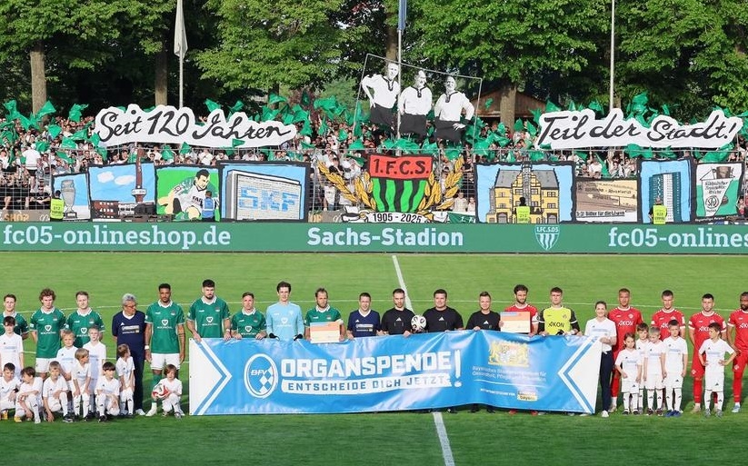 Bilanz der Aktionsspieltage: Der Bayerische Fußball-Verband und seine Vereine setzen herausragendes Signal für die Organspende