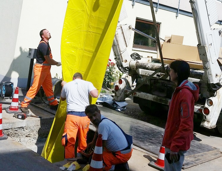 Start der Bad Kissinger Kanalsanierungsarbeiten in der Goethestraße, Kantstraße und Boxbergerstraße