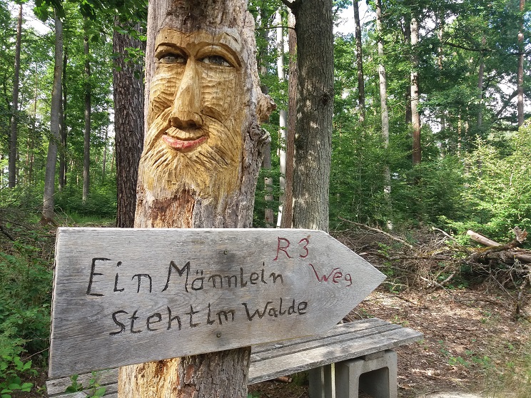 Lauf´ mal ´rum: Der Waldgeister-Skulpturenweg im nördlichen Steigerwald – VIELE FOTOS!