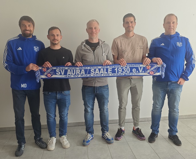 Die Weichen für die Zukunft sind gestellt: Der SV Aura präsentiert sein neues Trainer-Team