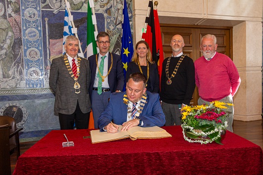 Bray/County Wicklow und Würzburg: Zwei Städte vereint in der Freundschaft