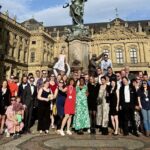 Internationale Freundschaften in Würzburg gefeiert: Wirtschaftsjunioren empfangen Gäste aus Finnland, Belgien und Frankreich