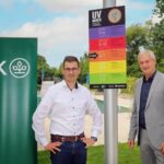 SILVANA Sport- und Freizeitbad unterstützt mit UV-Index-Tafel Badegäste bei sicherem Sonnengenuss