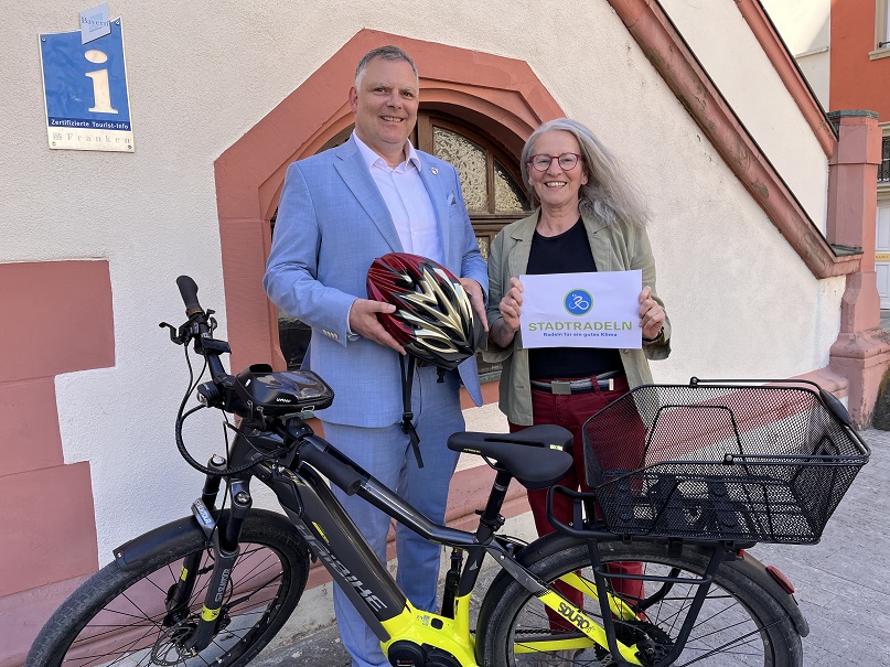 Für ein gutes Klima: Die Stadt Volkach ist wieder beim STADTRADELN dabei