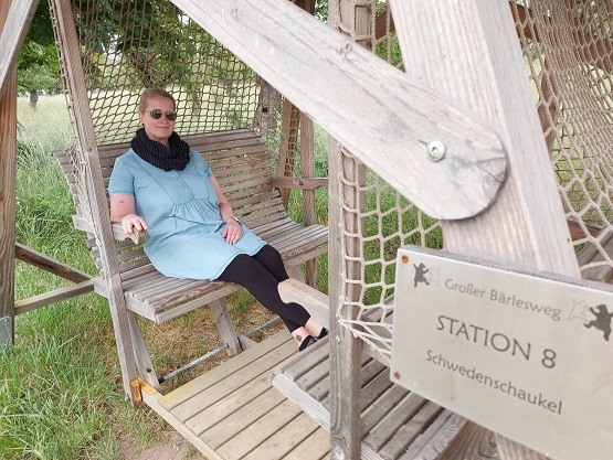 Fahr mal hin und lauf mal rum: Der große Bärlesweg bei Mainbernheim mit Spinnennetz, Schwedenschaukel und dem Dragobert – VIELE FOTOS!