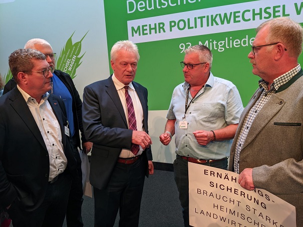 Beim Bauerntag in Berlin: BV-Landkreisvertreter treffen Landwirtschaftsminister Rainer