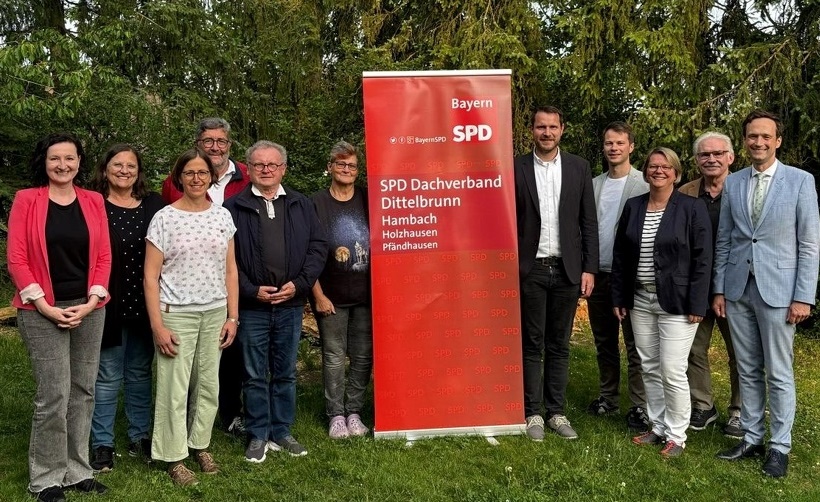 Mit bewährter Doppelspitze und vielfältigem Team geht der SPD-Dachverband Dittelbrunn gestärkt in die kommende kommunalpolitische Arbeit