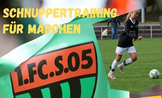 Welche Mädchen haben Lust darauf, beim 1. FC Schweinfurt 05 Fußball zu spielen?