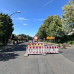 Eineinhalb Wochen Sperrung mit kurzer Umleitungsstrecke: Dringende Baumaßnahme in der Erhardstraße