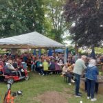 Der Ansturm an Pfingstmontag auf die Kleingartenanlage in Oberndorf und das Frühlingsfest