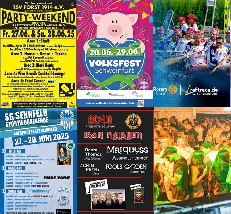 Das heißeste Wochenende des Jahres bietet fast ein halbes Dutzend beste Möglichkeiten für enormen Spaß