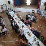 Die mit 170 Meter längste Kaffeetafel Würzburgs sorgte für einen besonderen Nachmittag im Zeichen der Gemeinschaft