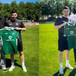 Drei Talente für die Zukunft: Luka Kalandia, Altin Ibisi und Emil Zorn bleiben beim 1. FC Schweinfurt