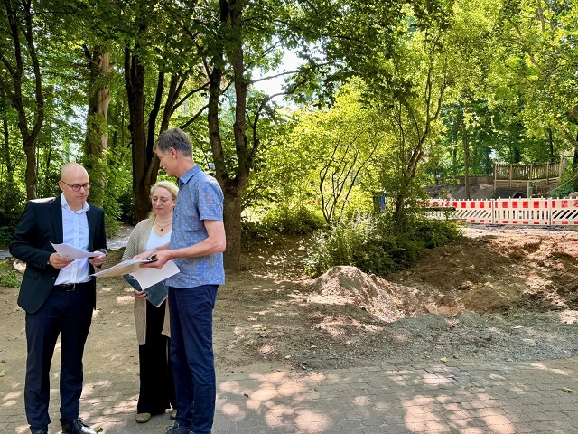 Stadt investiert 140.000 € in die Modernisierung: Der Spielplatz Kapellenstrasse wird neu gestaltet