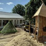 Baustellen-Update: Der Außenbereich des Neubaus der Kita „Am Wehrbusch“ wird zum Spieleparadies