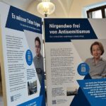 Wanderausstellung der Recherche- und Informationsstelle Antisemitismus (RIAS) Bayern im Oberen Foyer des Rathauses