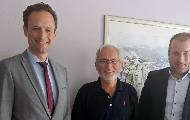 Kilian Hartmann feierte seinen 70. Geburtstag – Landrat und Bürgermeister gratulierten recht herzlich