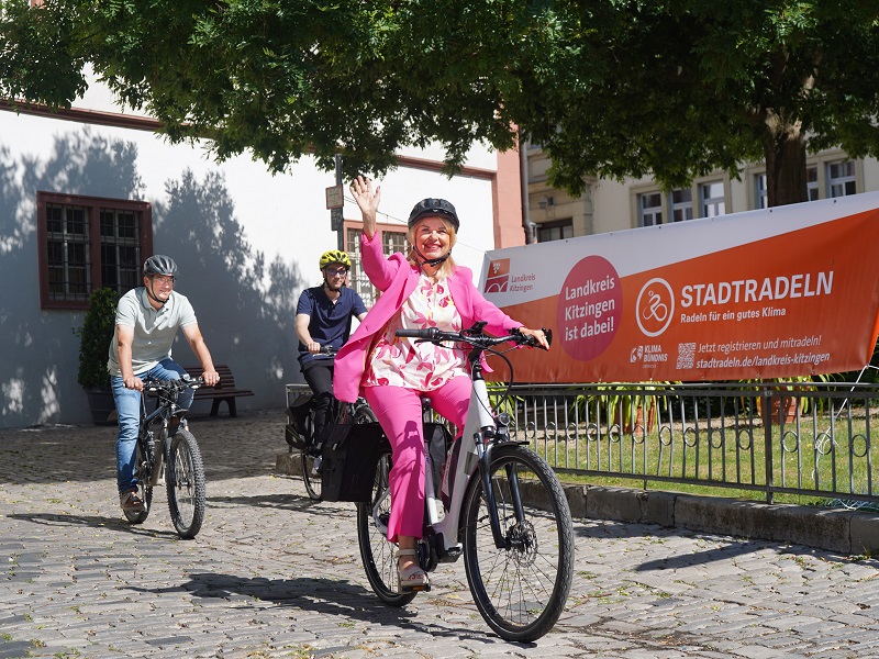 Ab sofort und bis 17.Juli: Auch der Landkreis Kitzingen ruft zur Teilnahme am Stadtradeln auf