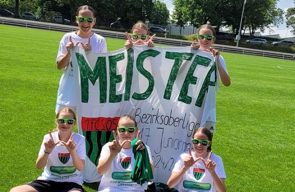 Vom Traum über die Vision zur Titel-Mission: Die U17 2-Mädels des FC Schweinfurt 05 grüßen als künftiger Landesligist