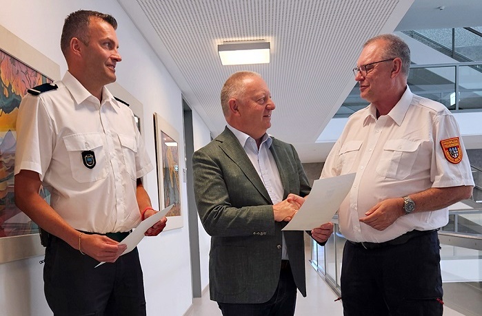 Gut gerüstet für den Katastrophenfall: Die Riege der örtlichen Einsatzleiter ist erweitert