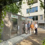 Die neue und barrierefreie WC-Anlage am Würzburger Viehmarktplatz ergänzt die bestehende