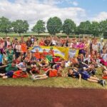 Fußballaktionstag mit knapp 100 Schülern mit der Grundschule in Wasserlosen