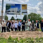 Beim Neubau des Gesundheitszentrums Werneck fand nun der Spatenstich statt