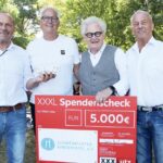 Beim Rookie Festival der XXXLutz-Möbelhäuser gab es 5000 Euro als Spende für die Kindertafel