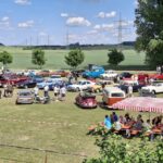 So war das 2. offene Oldtimertreffen in Dürrfeld mit rund 150 Fahrzeugen