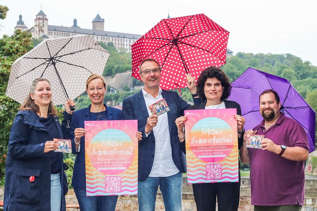 Würzburg wünscht schöne Sommerferien und präsentiert seine Angebote und Tipps zur freien Zeit