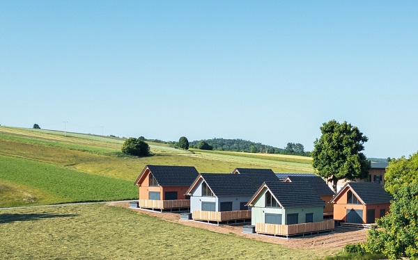 Idyllisch grüne Auszeit mit luxuriösem Komfort in den „Auszeit Chalets“ in Schönsee