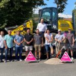 Start der Ausbauarbeiten für den geförderten Glasfaserausbau in der Gemeinde Bastheim