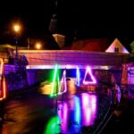 Ein Meer aus Farbe mit spektakulärer Lichtkunst in historischem Ambiente: Die „Berchinale 2025 – mal anders!“