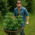 40-Jähriger baute mehr als drei Cannabispflanzen an und fuhr mit ihnen in der Schubkarre über den Campingplatz