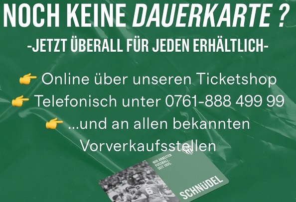 Dauerkartenverkauf in vollem Gange: Jetzt Schnüdel-Plätze für die Saison 2025/26 sichern!